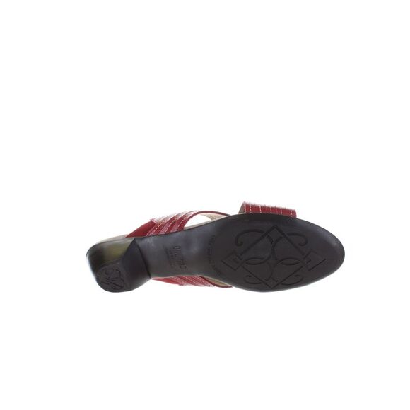 NIB Munro Womens Kelsey Red Sandals Size 10 N (AA, N) READ - FITS 9-9.5 Foot - Picture 4 of 4